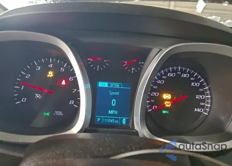 2016 Chevrolet Equinox Lt из США, поврежденный, VIN 2GNALCEK7G6351844